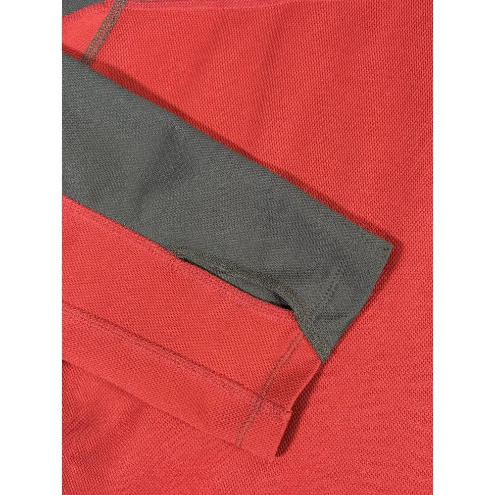 The North Face Flight Series VaporWick 1/4 Zip Pullover Mens XL Red Black